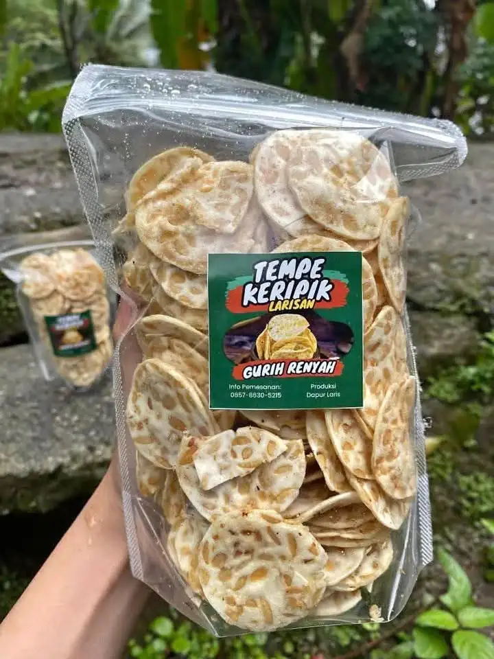 Keripik tempe makanan ringan