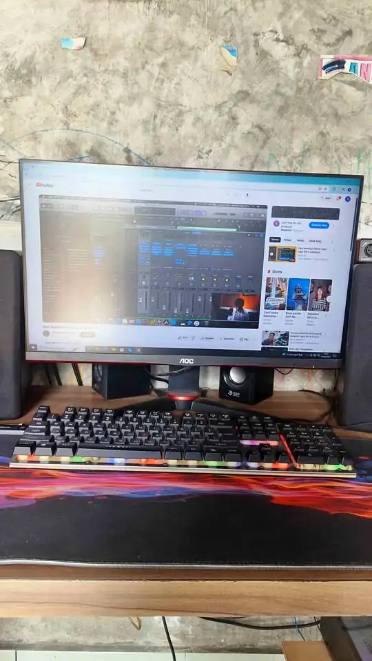 Pc komputer rayzen 5 5600g lengkap