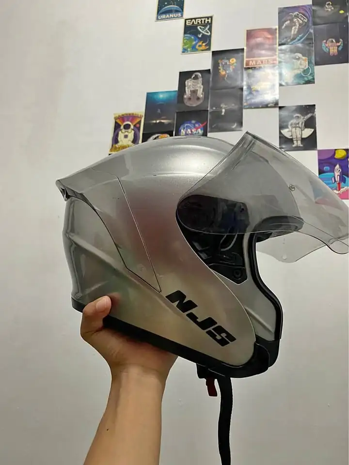 Helm NJS kairoz silver steel