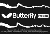 Tenis meja pingpong merk BUTTERFLY tipe outdoor