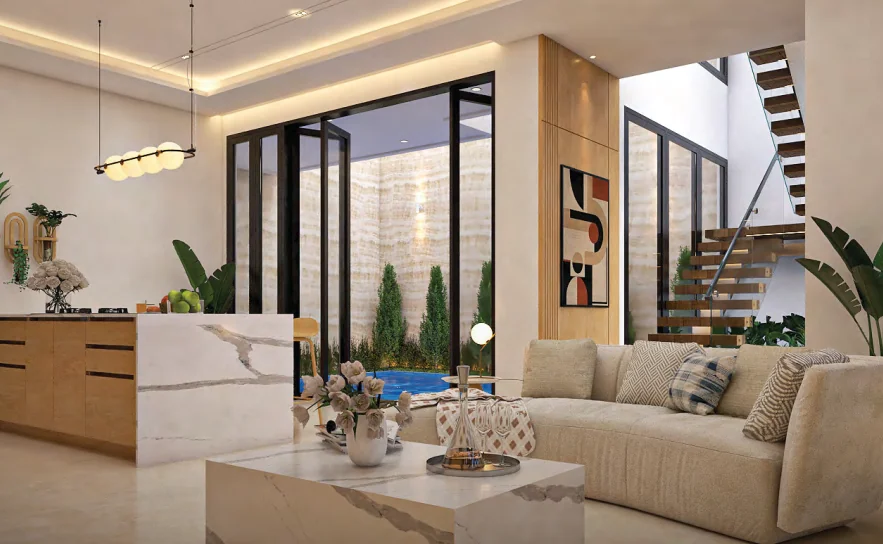 Jual Villa Primary Bellevue Villa Complex Canggu Type Emerald 3 Lantai