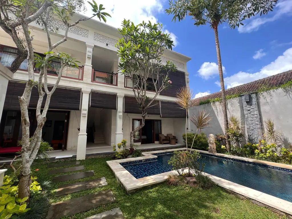 Sewa Villa Cantik Full Furnished View Sawah 3 Kamar Tegal Cupek Umalas