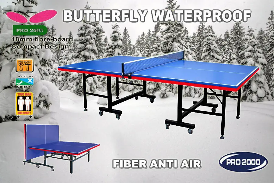 Tenis meja pingpong merk BUTTERFLY tipe outdoor