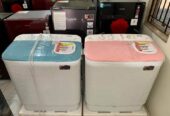 Mesin cuci baru sudah sama pengering