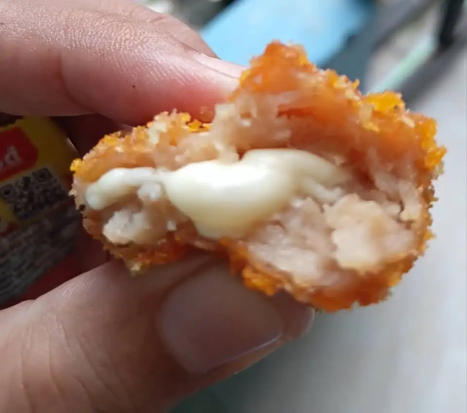 Udang keju matang