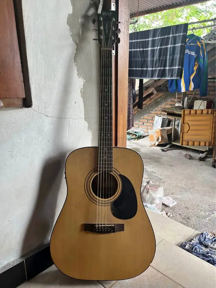 Gitar Akustik Eletrik Cort Ad810op preamp Fishman Presys Blend All ori