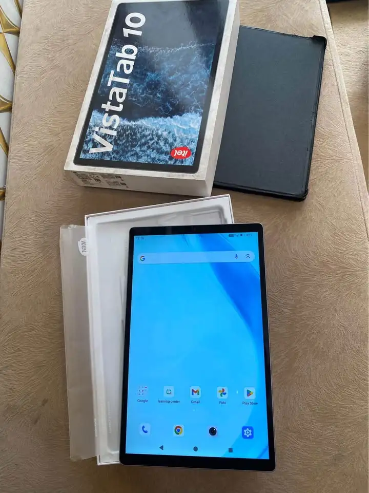Vistatab by itel tablet 10 inc lengkap ori siap pakai