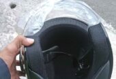 Helm Scoopy hitam busa hitam simpel
