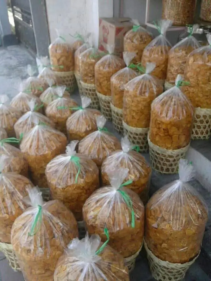 Kripek pisang manis madu