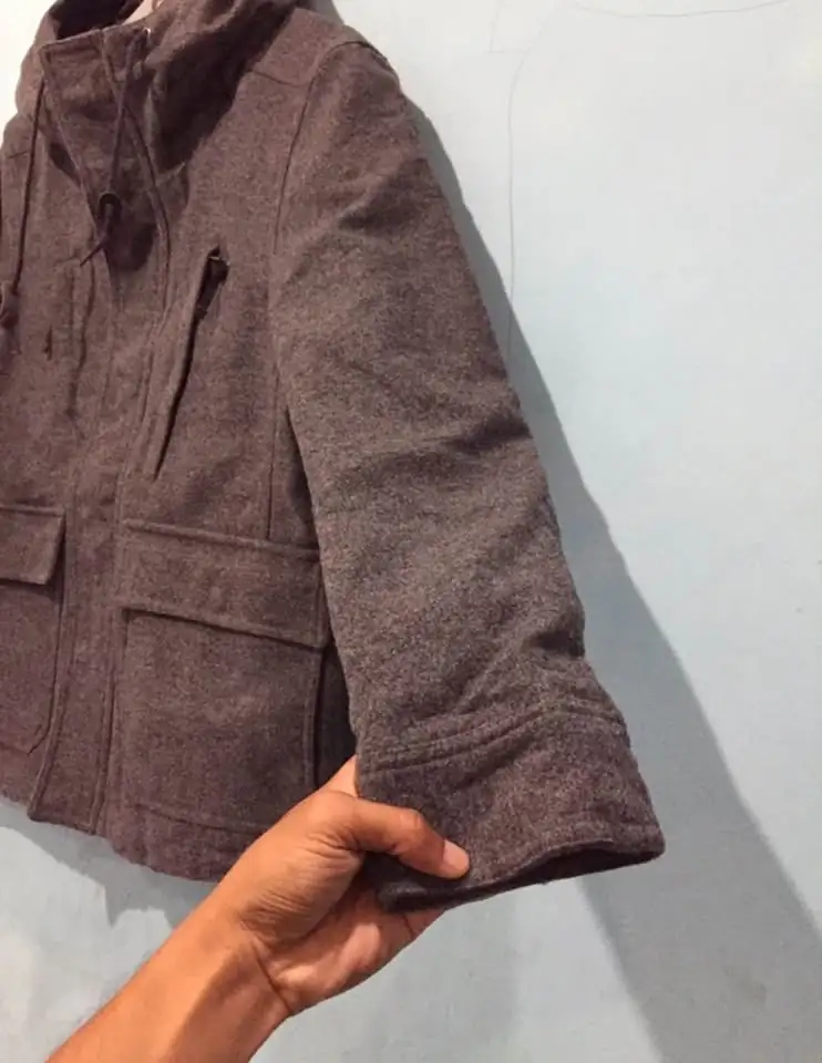jaket outer semi parka global work