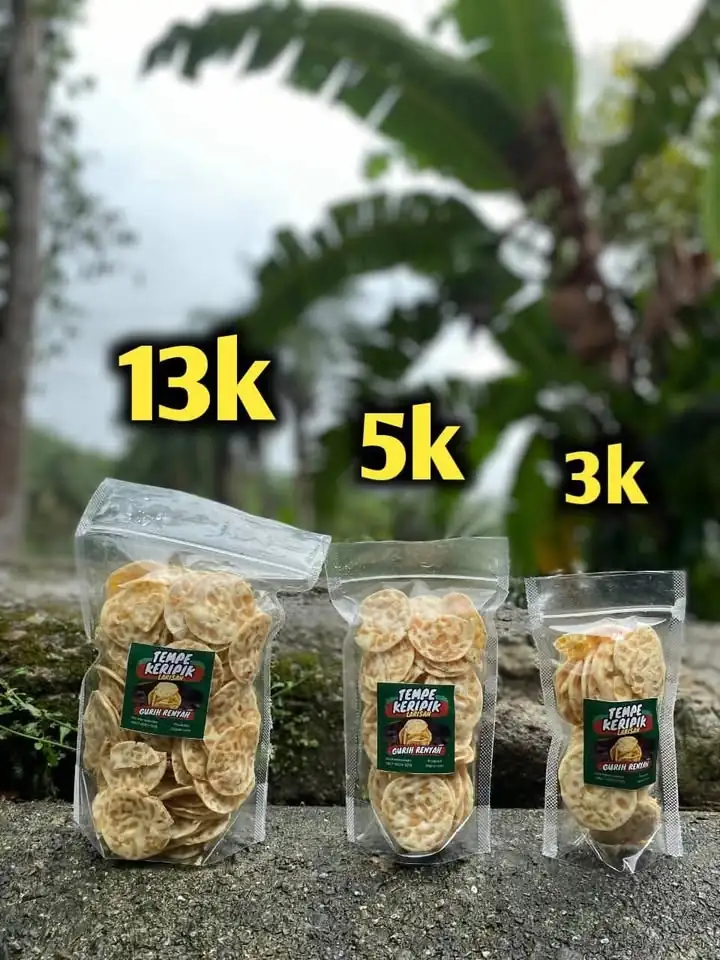 Keripik tempe makanan ringan