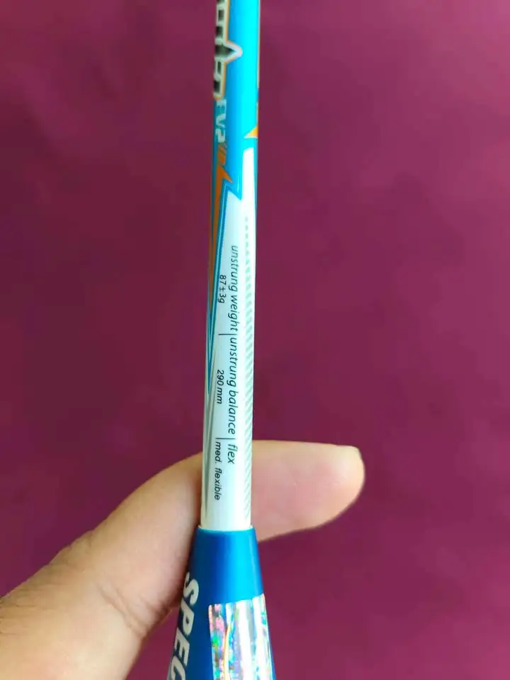 Raket specs free tas grip senar