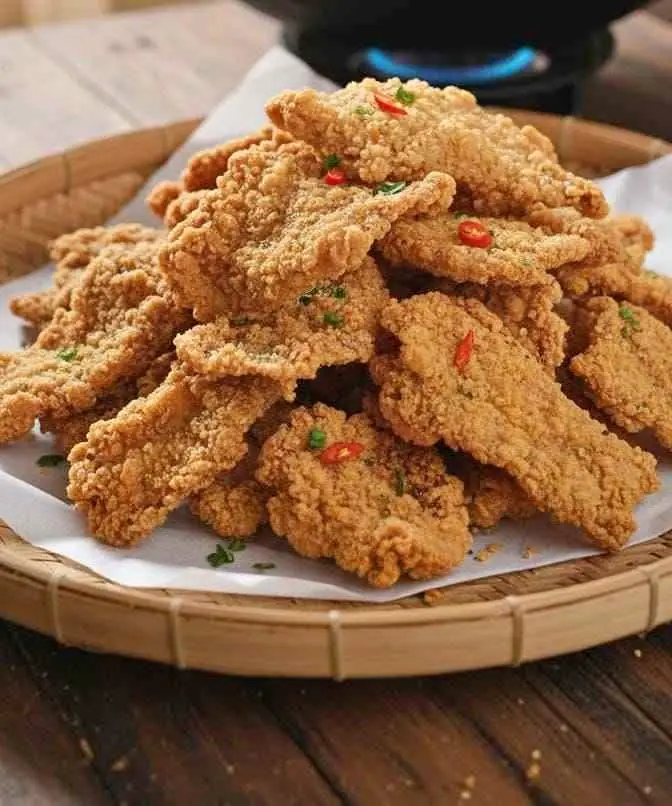 Kulit Ayam Crispy