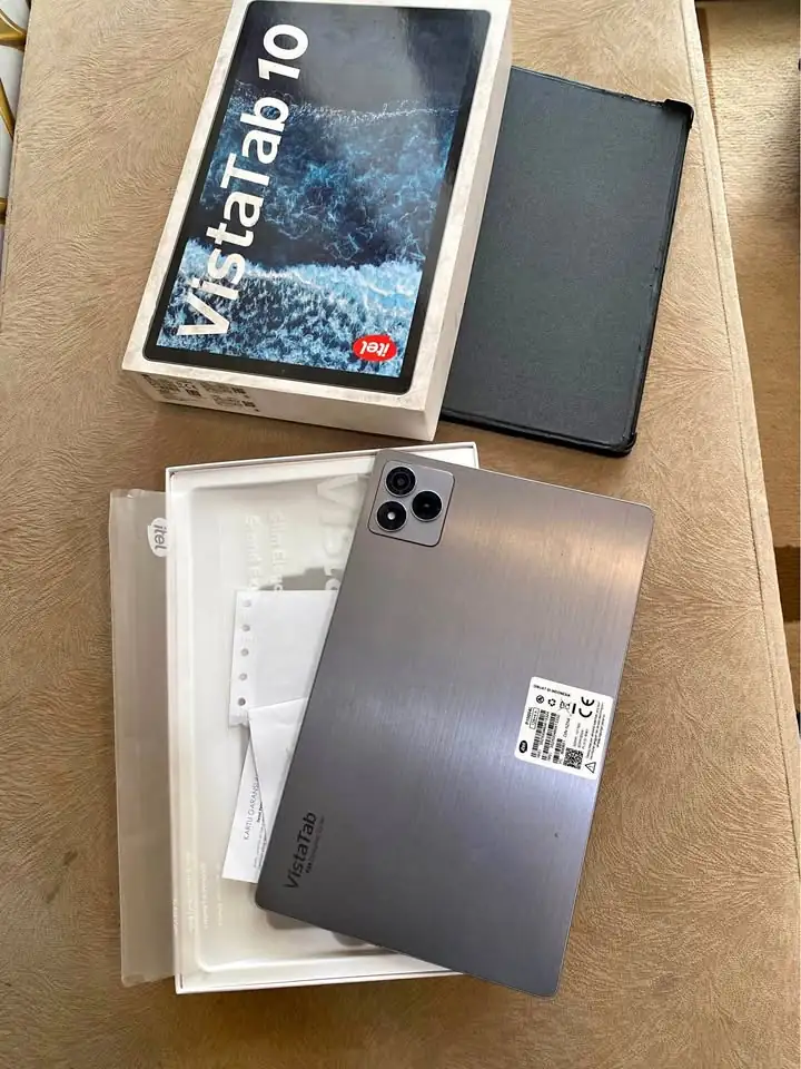 Vistatab by itel tablet 10 inc lengkap ori siap pakai