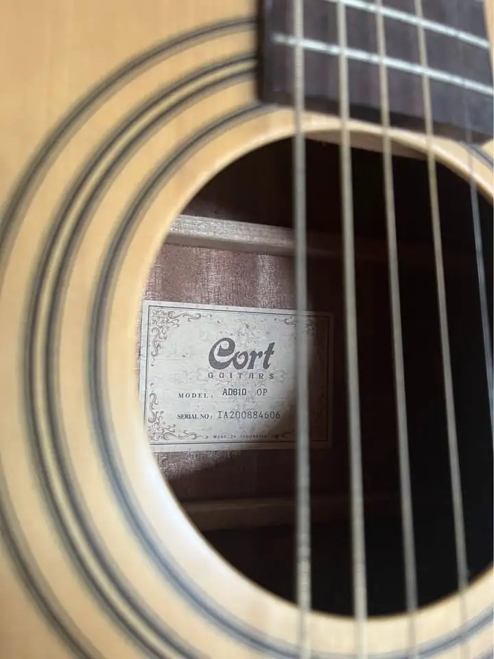 Gitar Akustik Eletrik Cort Ad810op preamp Fishman Presys Blend All ori