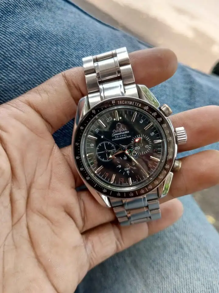 Jam Tangan OMEGA Speedmaster, Replika, Kinetik, Stainless steel, Best