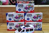 Mainan anak mobil ambulan batre