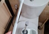 Peralatan pembersih sikat kloset toilet hemat tenaga bulu banyak merk