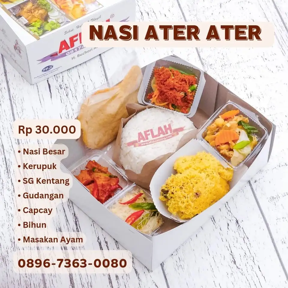 PAKET NASI KENDURI NASI ATER ATER MURAH BANTUL
