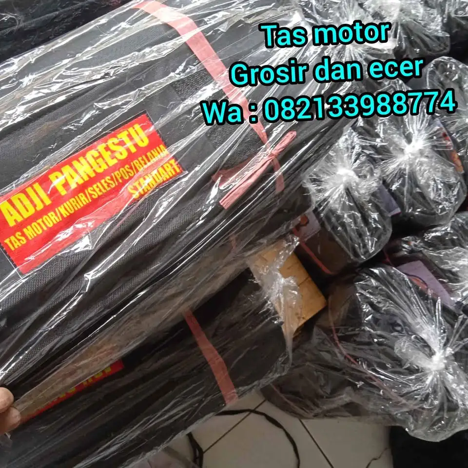 GROSIR dan ECER tas motor, tas barang, tas belanja