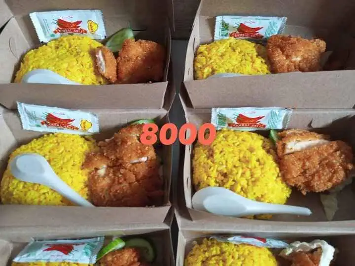 Terima Pesanan Nasi Box serba 8000