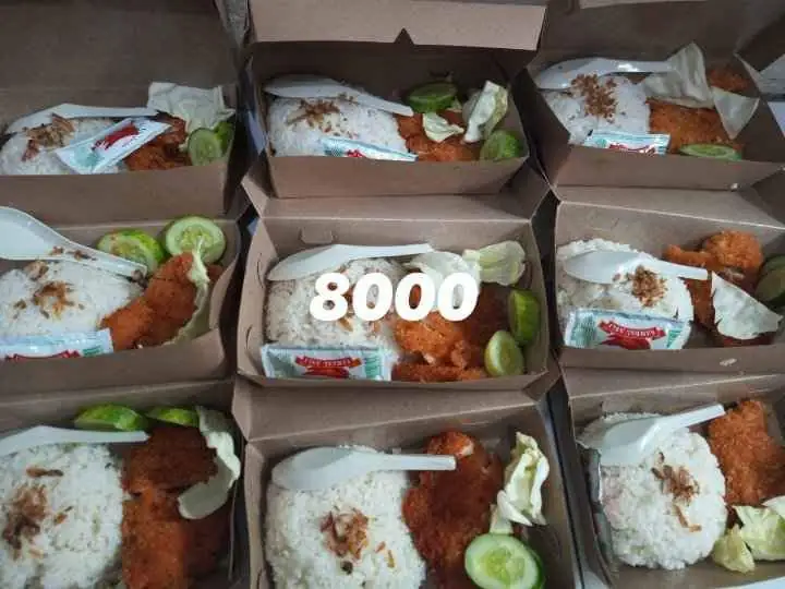 Terima Pesanan Nasi Box serba 8000