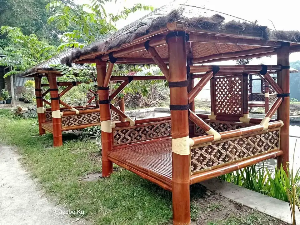 Ready Gazebo Bambu mulai 650/m