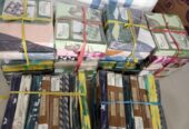 Sarung busa resleting bahan katun motif lengkap