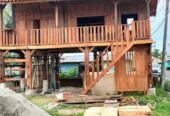Rumah gladak cantik, unik, kuat tahan lama