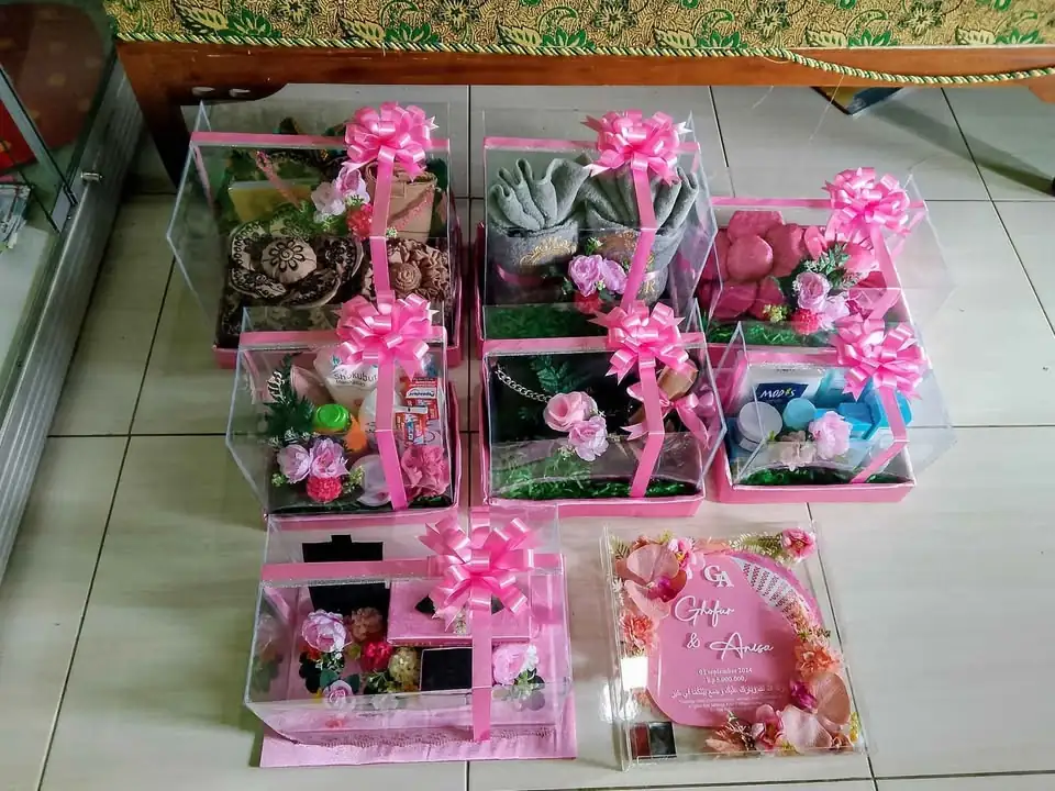 Paket hantaran lengkap Bisa request