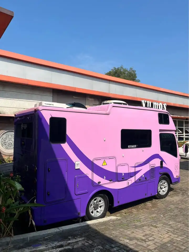 Isuzu Elf NLR85U Modif Campervan
