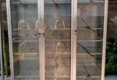 Rak aluminium kaca GRATIS ONGKIR