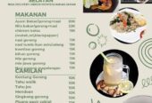 Sedia Aneka Makanan Delivery Order