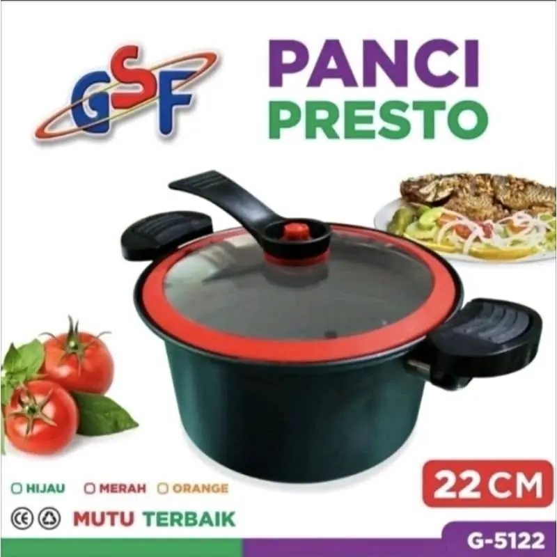 PANCI PRESTO GSF-5122 POT 22 CM