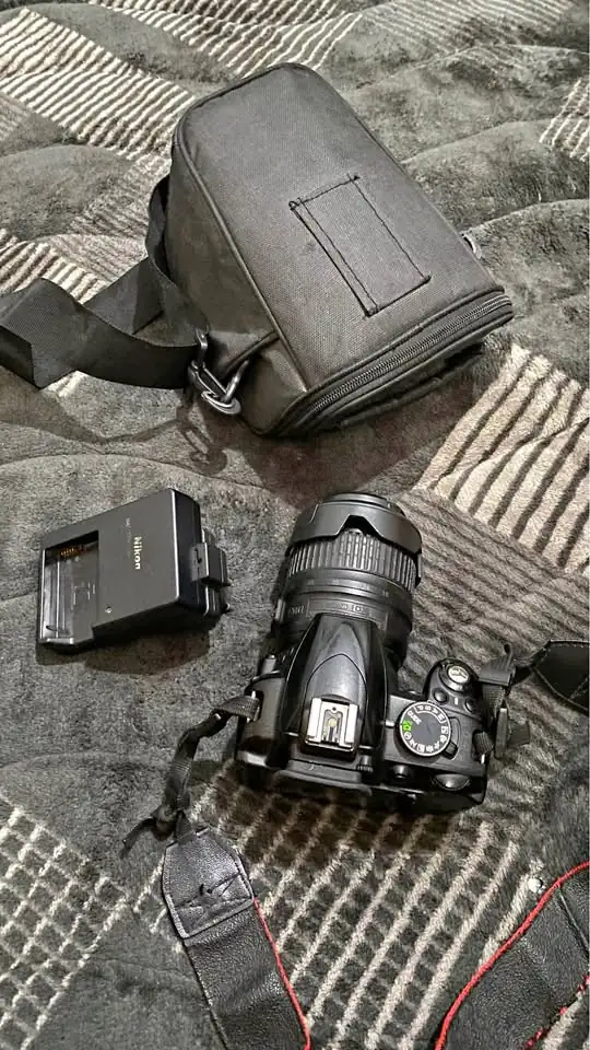 Kamera nikon D3100 lensa 55mm