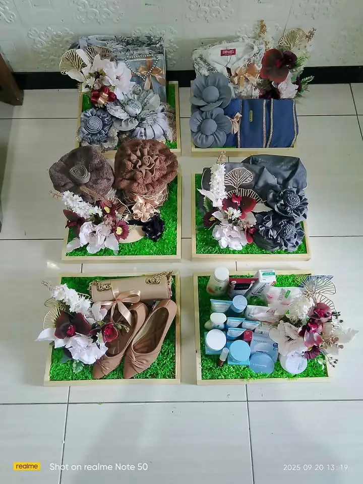 Paket hantaran lengkap Bisa request