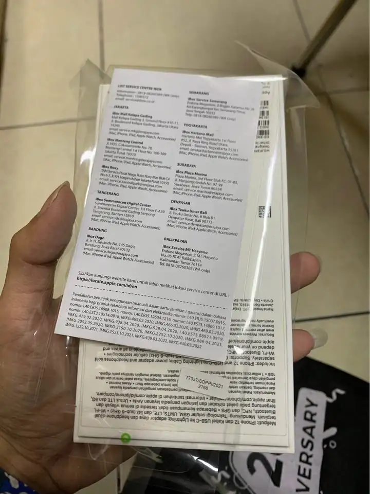 Jual Iphone 12 ori ex ibox