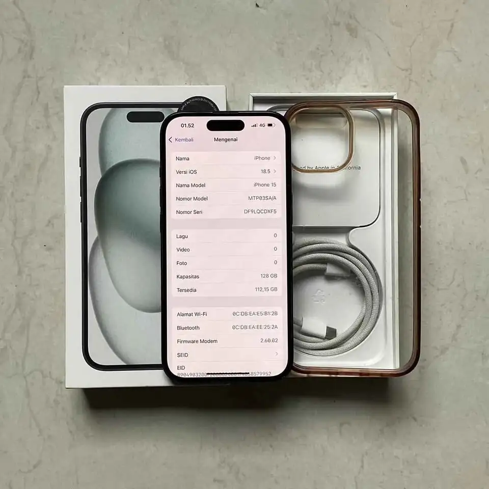 iPhone 15 128gb Blibli Setara iBox Likenew