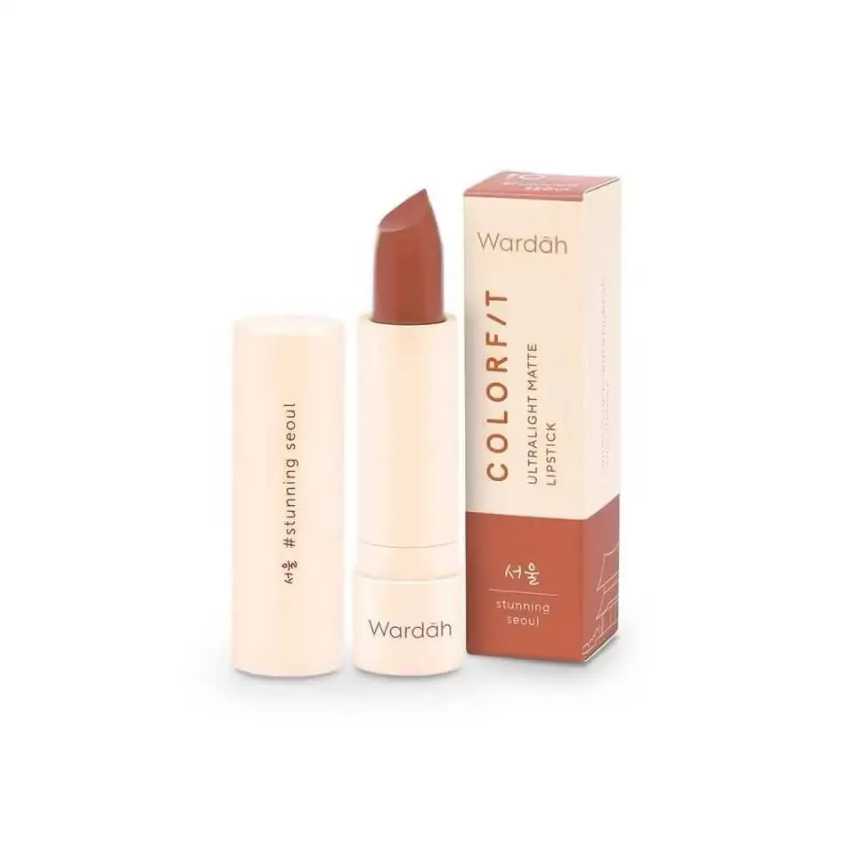 Wardah Ultralight Matte Lipstick 04,10,12