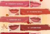 Wardah Ultralight Matte Lipstick 04,10,12