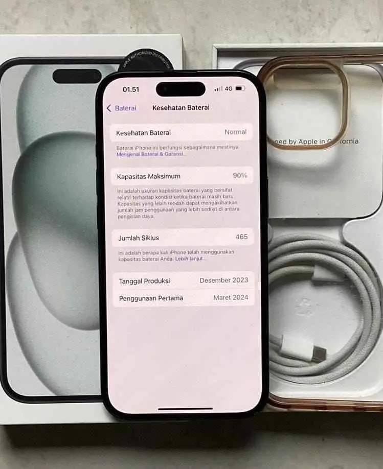 iPhone 15 128gb Blibli Setara iBox Likenew