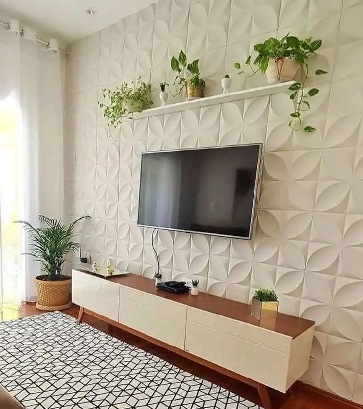 Wallfanel 3D Minimalis Modern