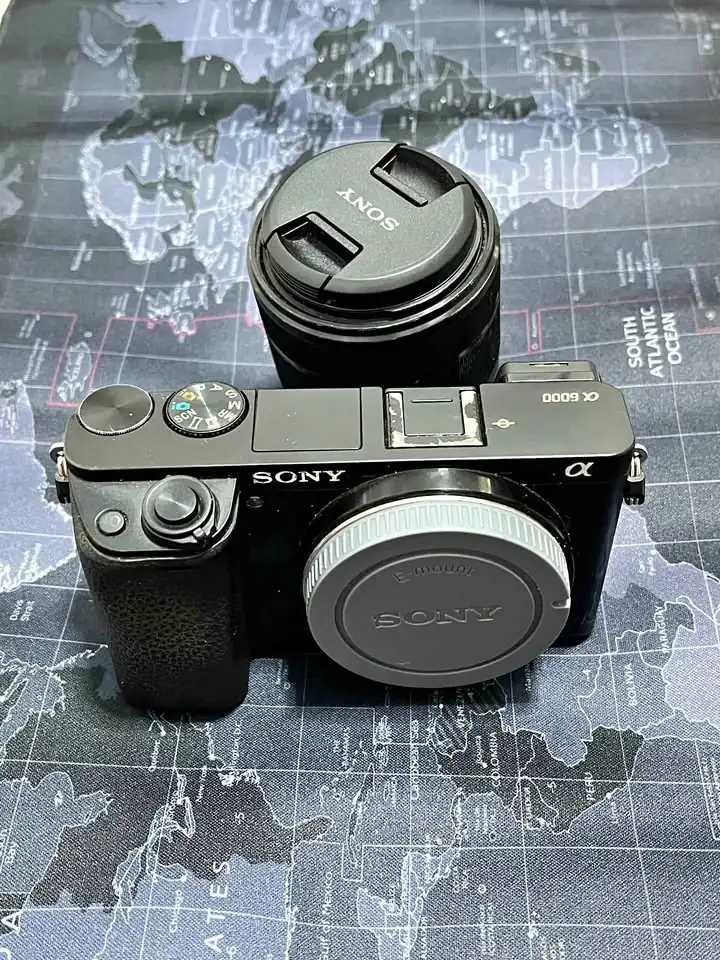 Kamera sony a6000 kit 18-55mm