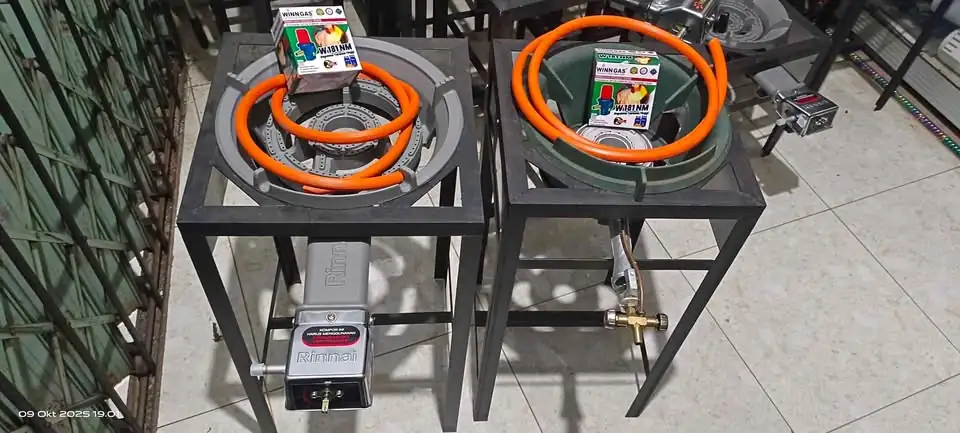 Kompor gas api seribu dan wok