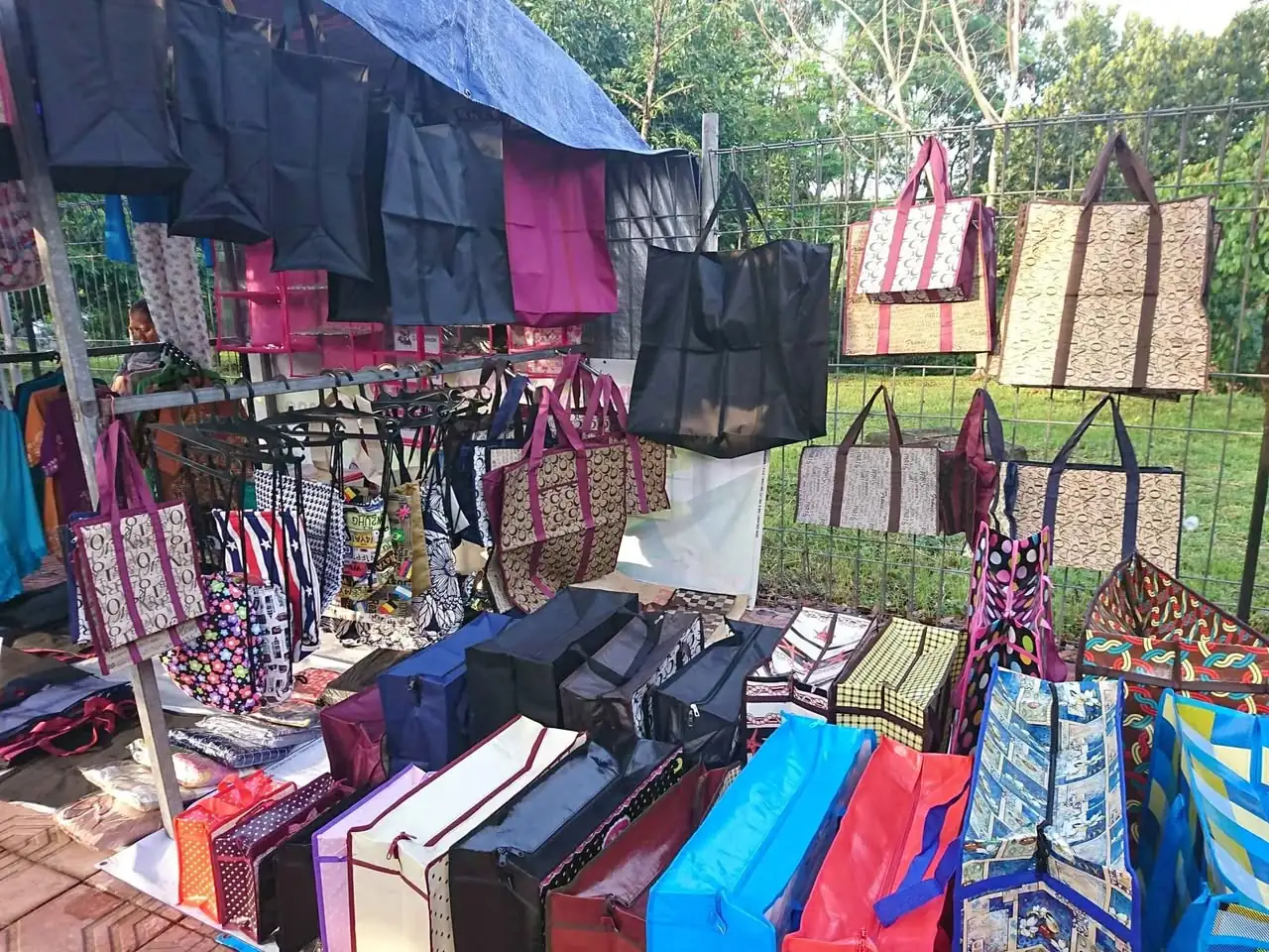 Tas serbaguna murah, untuk laundry, packing dan belanja