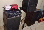 Karaoke rumahan 1 set subwoofer