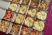 Pizza,donat,bolu ketan hitam