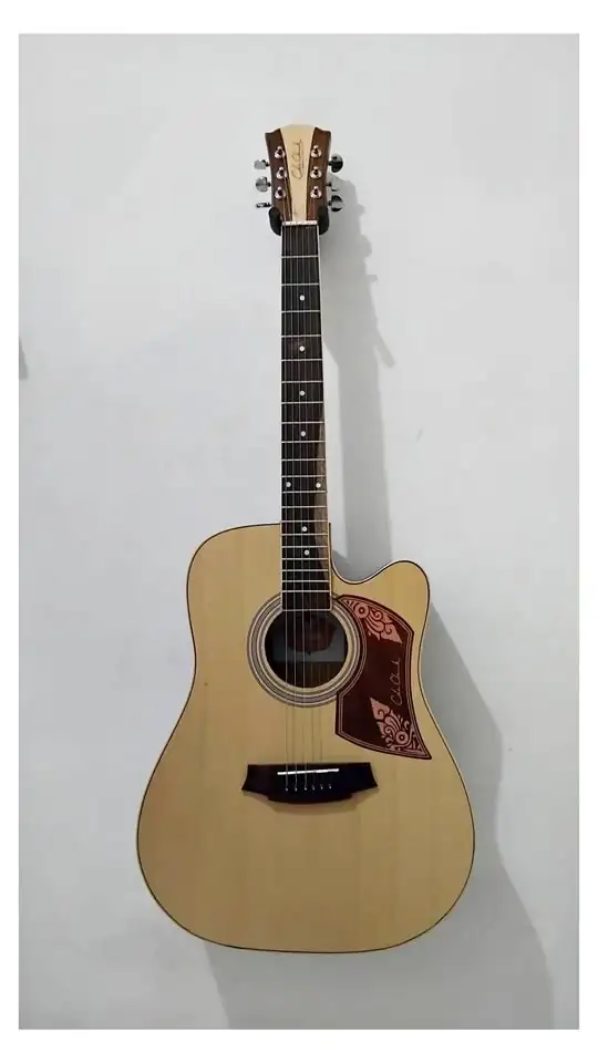 Gitar akustik cole clark premium tanbes baru + tas 350k siap COD