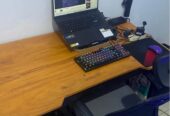 Kursi + Meja Gaming (120x60x75)