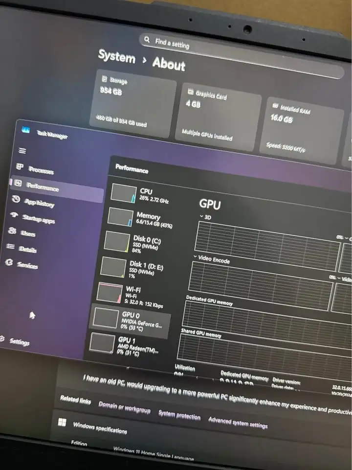 JUAL LAPTOP ASUS GAMING TUF A15 RAM 16GB SSD 1TB